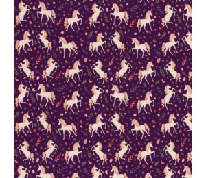 Jersey - Einhorn lila